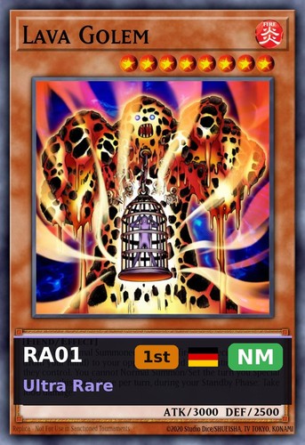 Lava golem ra01 001 - ra01-001, 1°