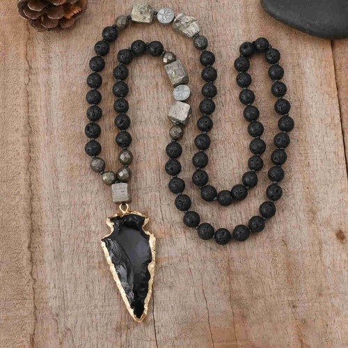 Collana talismano uomo - uomo, freccia
